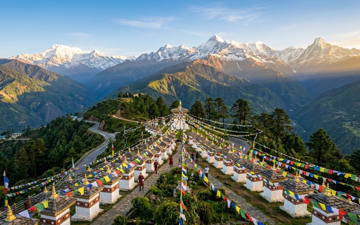 Dochula Pass Bhutan Guide: 108 Chortens, Mountain Views & Druk Wangyal Festival