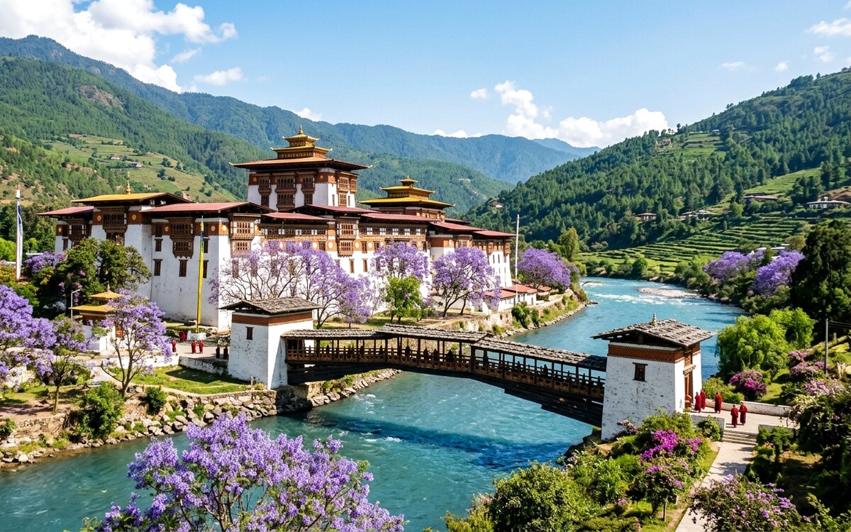 Punakha Drubchen & Tshechu Festival Tour — Bhutan